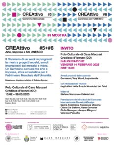 INVITO Mostra CREAttivo#5#6_Gradisca 2025