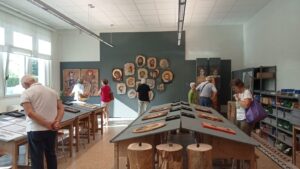 visitatori alla mostra 2025