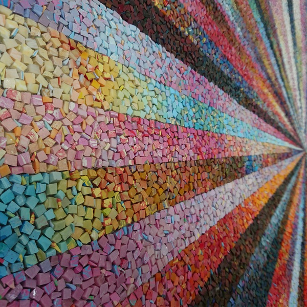 Mosaico Noi Due Particolare