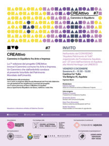 CREAttivo invitation to the Aquileia conference