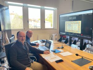 Director Brovedani and President Lovison in connection with the Lebanese University