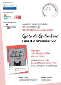 Presentazione calendario gatti 2027